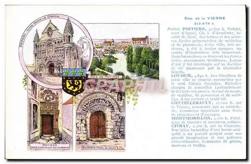 Cartes postales Vienne Poitiers