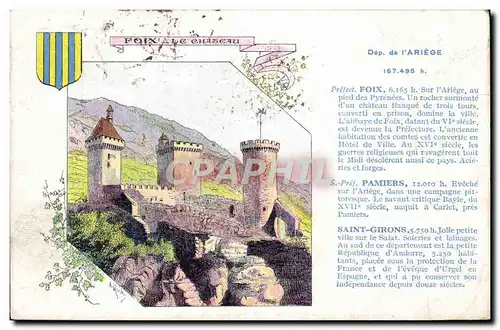 Cartes postales Ariege Foix