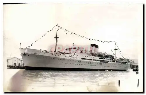 Cartes postales Bateau Paquebot Jean Mermoz