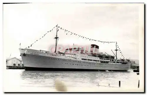 Cartes postales Bateau Paquebot Jean Mermoz