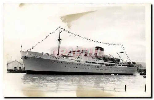 Cartes postales Bateau Paquebot Jean Mermoz