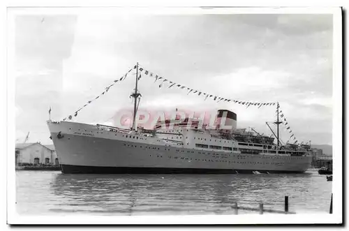 Cartes postales Bateau Paquebot Jean Mermoz