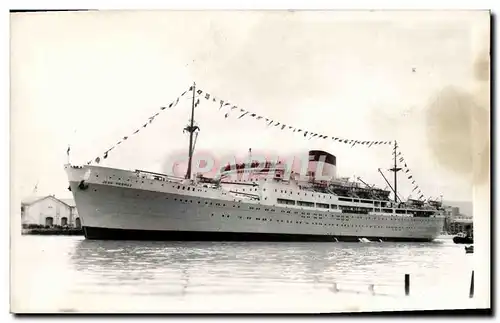 Cartes postales Bateau Paquebot Jean Mermoz