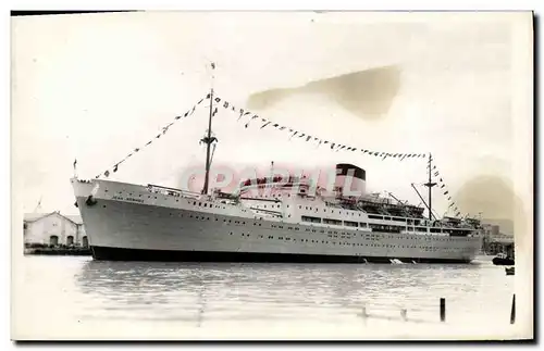 Cartes postales Bateau Paquebot Jean Mermoz