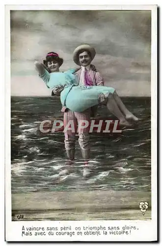 Cartes postales Fantaisie Femme Sirene