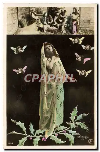 Cartes postales Fantaisie Femme Noel