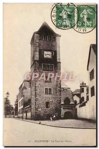 Cartes postales Mulhouse La tour du diable