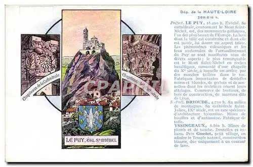 Cartes postales Haute Loire Le Puy