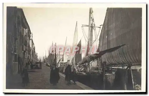 CARTE PHOTO Bateau Peche Italie Italia