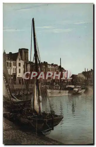 Cartes postales Bateau Peche Port de la Rochelle vers le quai Duperre