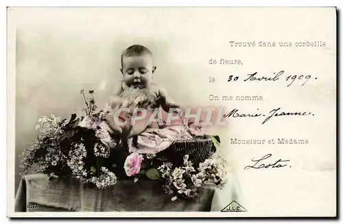 Cartes postales Fantaisie Enfant Bebe