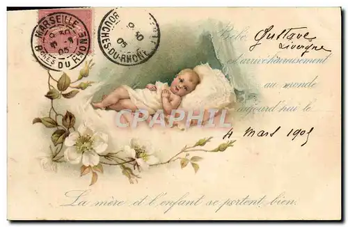 Cartes postales Fantaisie Enfant Bebe Gustave Livergne