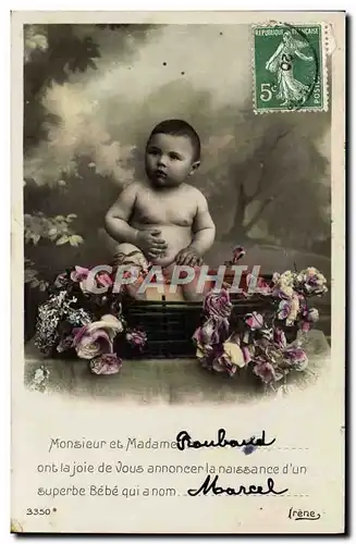 Cartes postales Fantaisie Enfant Bebe