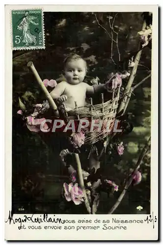 Cartes postales Fantaisie Enfant Bebe