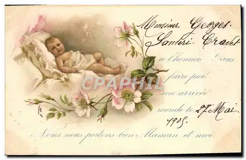 Cartes postales Fantaisie Enfant Bebe