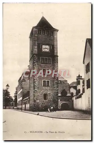 Cartes postales Mulhouse La tour du diable