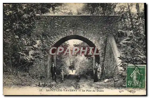 Cartes postales Saint Leu Taverny Le pont du diable