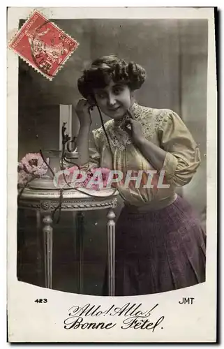 Cartes postales Telephone Fantaisie