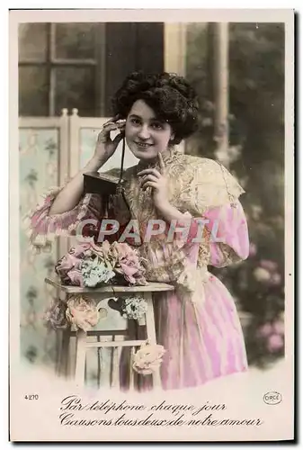 Cartes postales Telephone Fantaisie