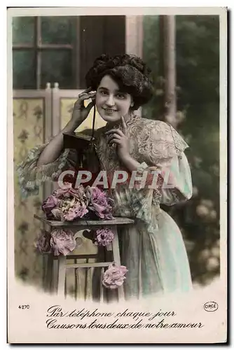 Cartes postales Telephone Fantaisie