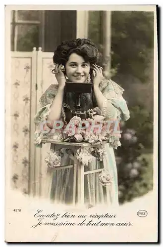 Cartes postales Telephone Fantaisie