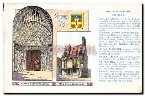 Cartes postales Sarthe Le Mans