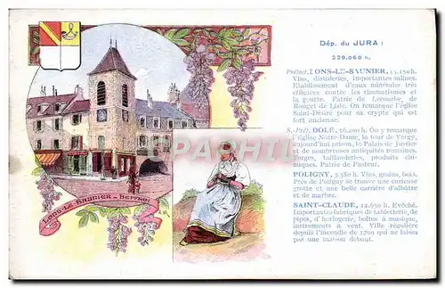 Cartes postales Jura Lons le Saunier