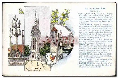 Cartes postales Finistere Quimper