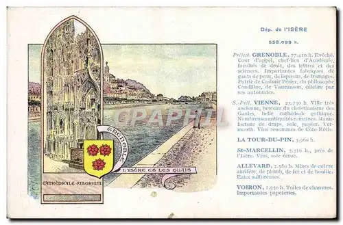 Cartes postales Isere Grenoble