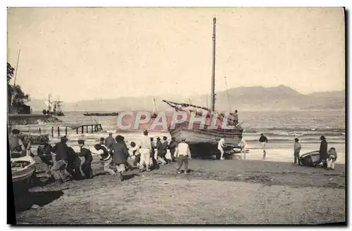 Cartes postales Bateau Peche