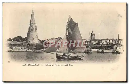 Ansichtskarte AK Bateau Peche La Rochelle Bateaux de peche