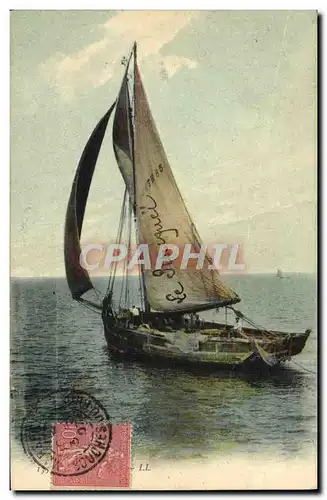 Cartes postales Bateau Peche