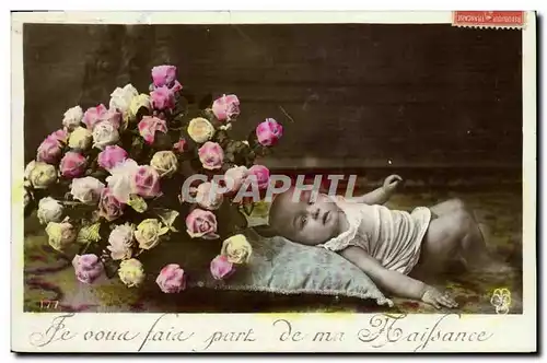 Cartes postales Fantaisie Enfant Bebe