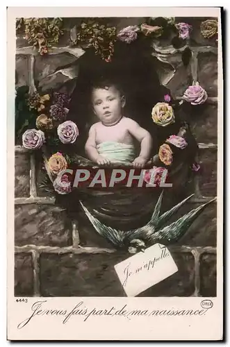 Cartes postales Fantaisie Enfant Bebe