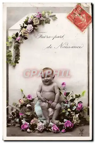 Cartes postales Fantaisie Enfant Bebe