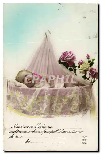 Cartes postales Fantaisie Enfant Bebe