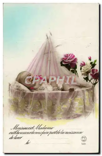 Cartes postales Fantaisie Enfant Bebe