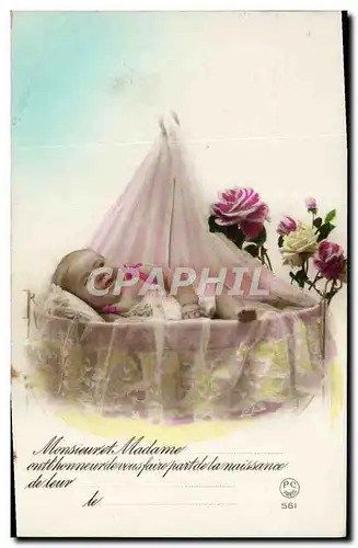 Cartes postales Fantaisie Enfant Bebe