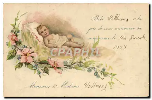 Cartes postales Fantaisie Enfant Bebe Villerimy