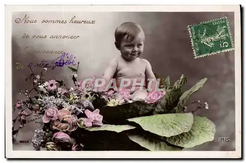 Cartes postales Fantaisie Enfant Bebe