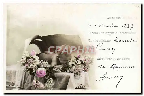 Cartes postales Fantaisie Enfant Bebe Louise Fleury