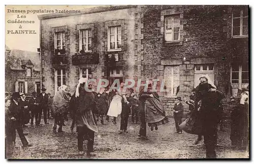 Cartes postales Folklore Danses populaires bretonnes Les Guedennes a Plaintel