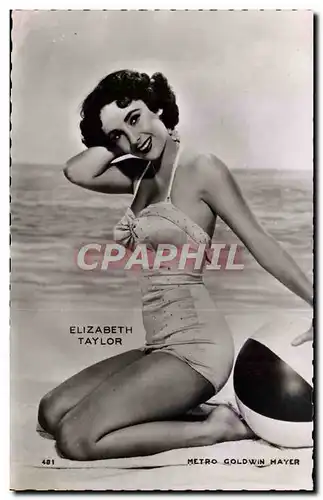 Cartes postales moderne Cinema Elizabeth Taylor