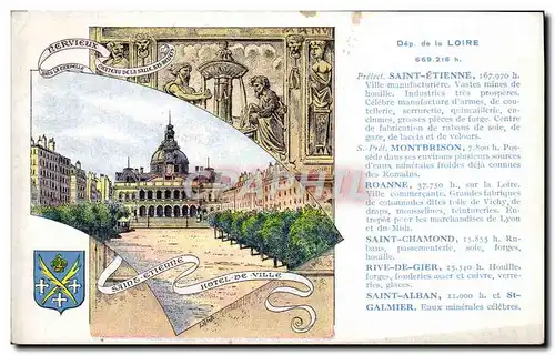 Cartes postales Loire Saint Etienne