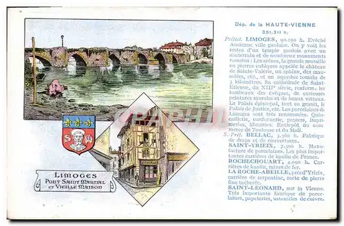 Cartes postales Haute Vienne Limoges