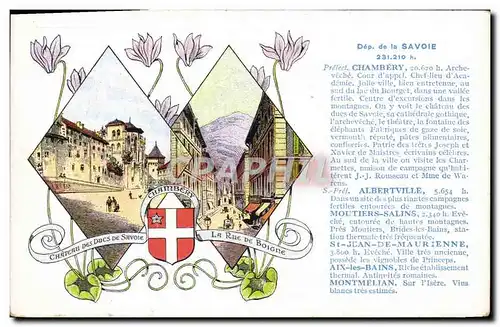 Cartes postales Savoie Chambery