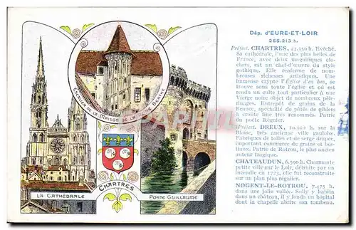 Cartes postales Eure et Loir Chartres