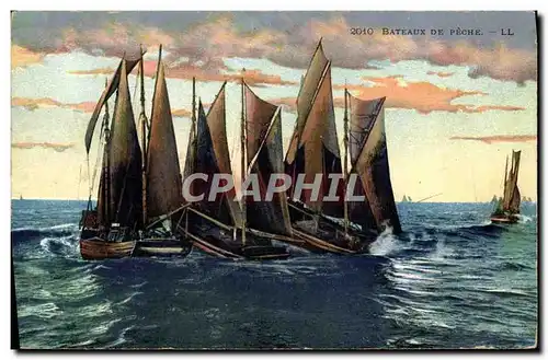 Cartes postales Bateau Bateaux de peche