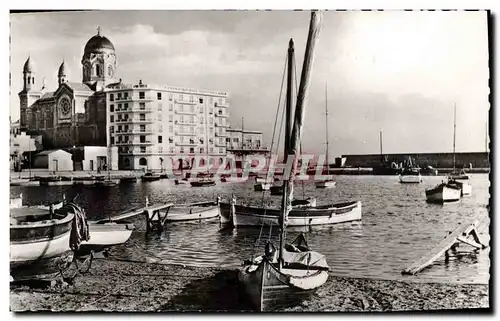 Moderne Karte Bateau Saint Raphael Le port