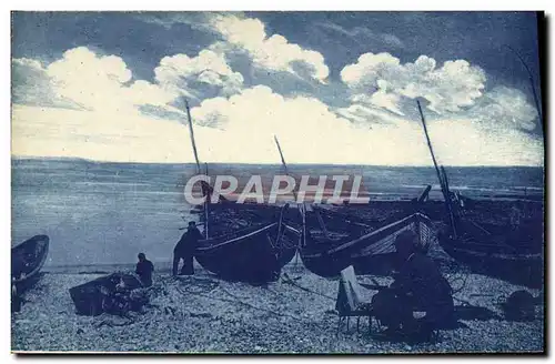 Cartes postales Bateau Peche